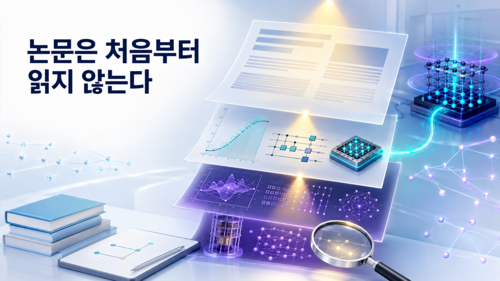 투명한 양자컴퓨팅 논문의 초록과 결론·그림을 먼저 살펴본 뒤 핵심수식과 실험방법으로 단계적으로 깊게 들어가는 논문 독해 과정